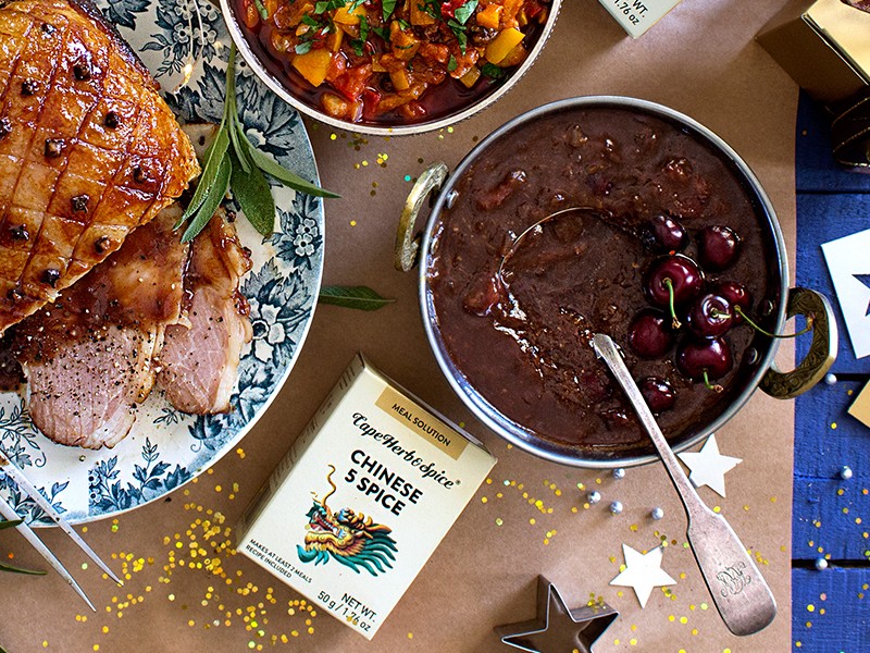 GAMMON SAUCE 1: 5 SPICE CHERRY SAUCE